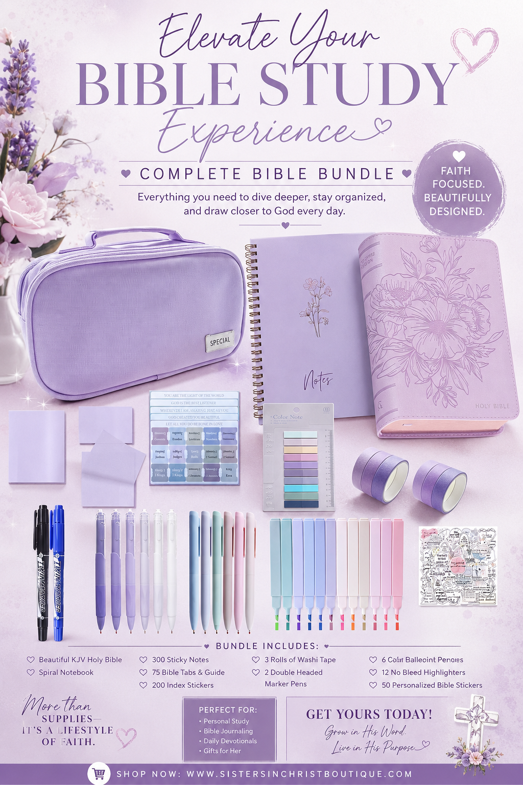 ✨ Everything You Need to Grow Closer to God—In One Beautiful Bundle! ✨
